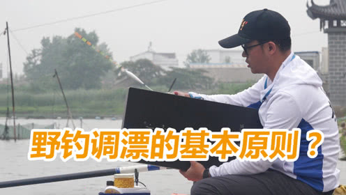 白条论钓 野钓调漂的基本原则，学会才能钓明白 [视频]
