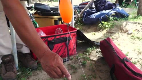 李大毛钓鱼：饵笼线组水里是么状态？铅坠如何定位 [视频]