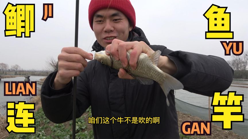 阿果爱钓鱼 离家70公里去钓鱼，第一天白条多的想哭 [视频]