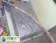 自制DIY鱼竿竿堵分享