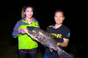 就这样钓鱼：杉木河水库抛竿夜钓鲢鳙 [视频]