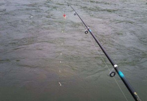 水库湖泊等自然水域抛竿串钩钓翘嘴技巧