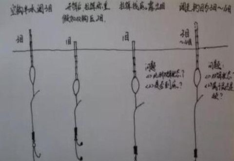 鲤鱼、鲫鱼、草鱼咬钩的漂相，你会看吗？