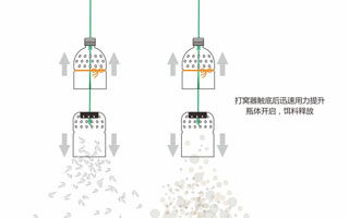 废弃塑料瓶DIY制作深水打窝器