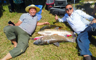 白龙湖追梦之行 珠珠钓法斩获大草、大鲤