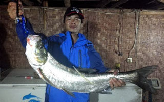 长途跋涉赴千岛湖筏钓 大快人心屠米级翘嘴
