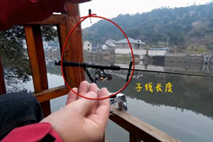 筏竿底钓鲫鱼的灵敏度调整方法 [视频]