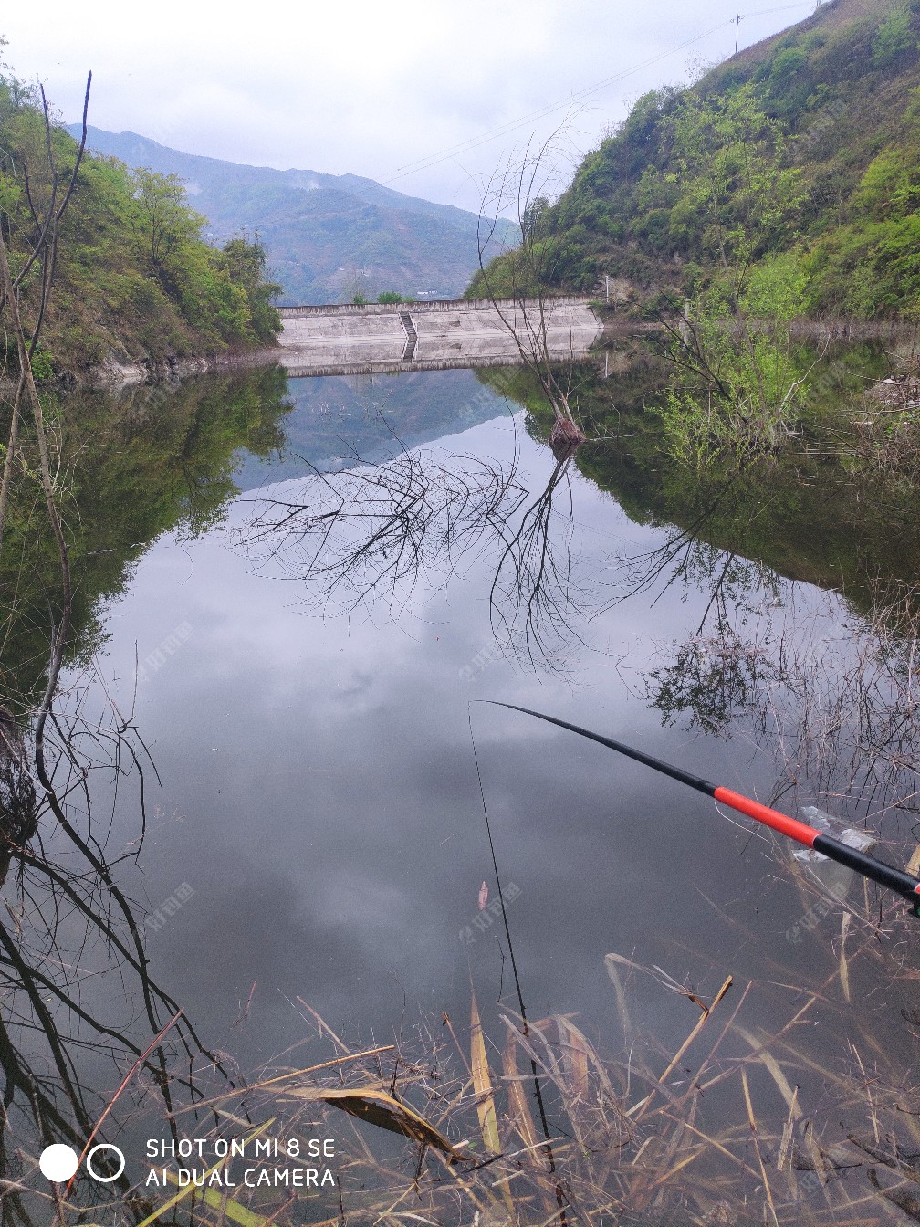 鱼都没见面,鱼竿被拉断