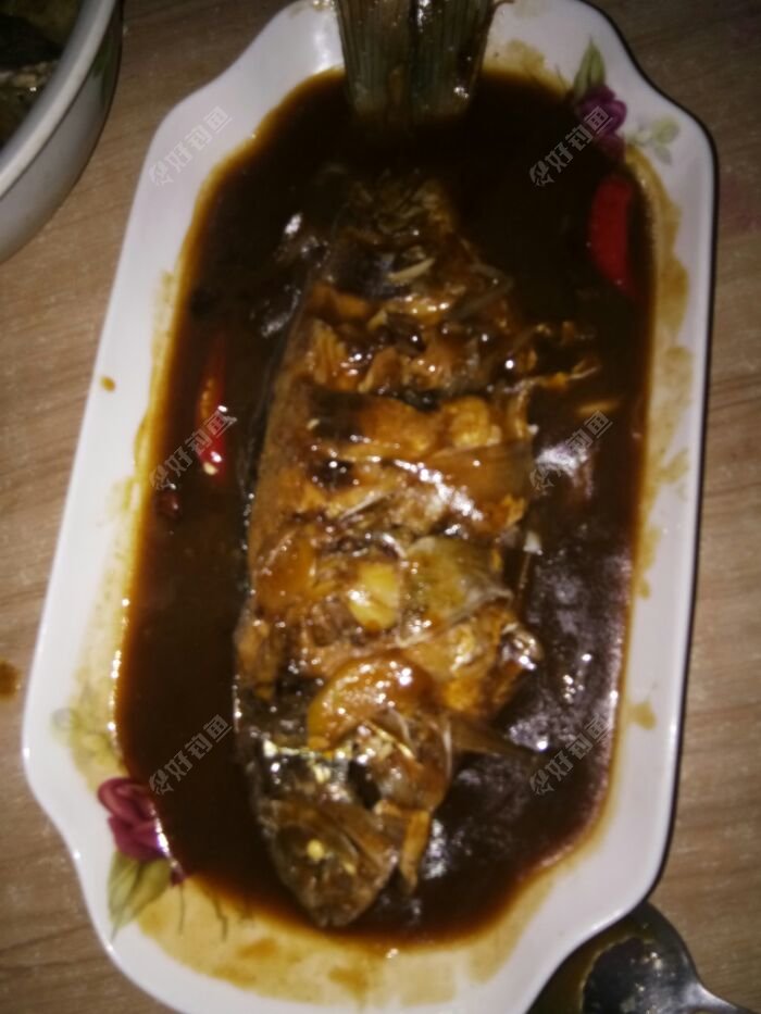 糖醋鲫鱼。好鱼获,好美食。