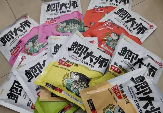 5款饵料4个配方,秋冬钓鲫鱼专属
